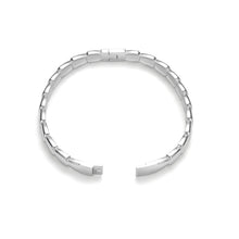 Load image into Gallery viewer, sculptural Capsule Hinged Bangle