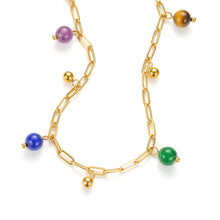 Load image into Gallery viewer, Aurora Melody Gemstone Charm Bracelet