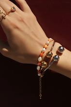Load image into Gallery viewer, Star Shell Bead Pearl Bracelet