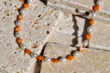 Load image into Gallery viewer, Star Shell Bead Pearl Necklace