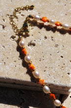 Load image into Gallery viewer, Star Shell Bead Pearl Necklace