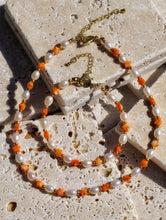 Load image into Gallery viewer, Star Shell Bead Pearl Necklace