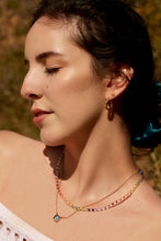 Load image into Gallery viewer, Rainbow Beaded Crystal Necklace