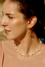 Load image into Gallery viewer, Natural White Crystal Beaded Necklace