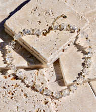 Load image into Gallery viewer, Natural White Crystal Beaded Necklace