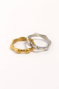 Bamboo Bone Rings