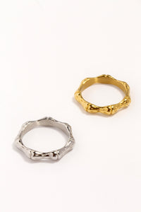 Bamboo Bone Rings