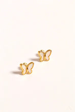 Load image into Gallery viewer, Butterfly Mother of Pearl Studs
