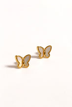 Load image into Gallery viewer, Butterfly Mother of Pearl Studs
