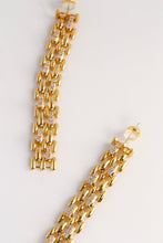 Load image into Gallery viewer, CZ Chain Earrings
