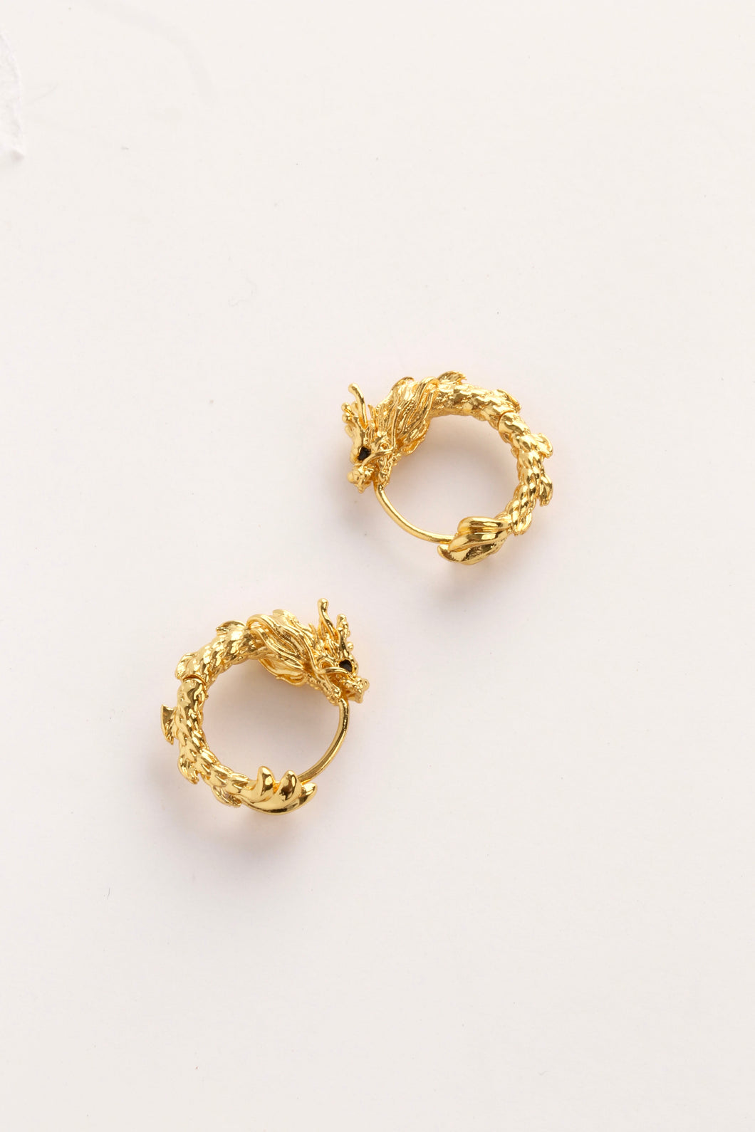 Golden Dragon Hoops