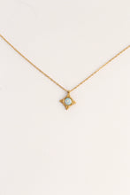 Load image into Gallery viewer, Golden Opal Elegance Necklace
