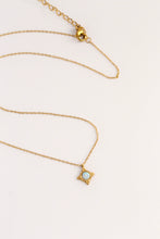 Load image into Gallery viewer, Golden Opal Elegance Necklace
