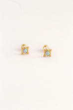 Load image into Gallery viewer, Golden Opal Elegance Earrings
