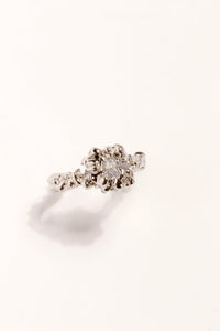 Lava CZ Ring