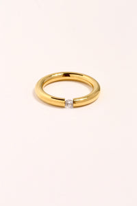 Minimalist Gem Rings