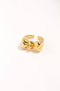 Elegant Bow Knot Rings