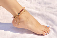 Load image into Gallery viewer, Rainbow Freshwater Pearl Anklet
