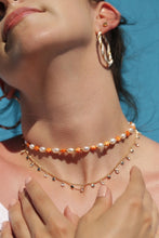 Load image into Gallery viewer, Star Shell Bead Pearl Necklace
