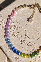 Load image into Gallery viewer, Rainbow Freshwater Pearl Anklet
