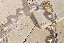 Load image into Gallery viewer, Rainbow Pearl Clear Quartz Necklace
